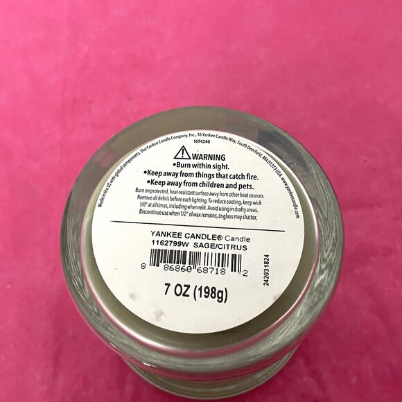 Yankee Candle Sage & Citrus Candle and Fragrance Sphere Set - Picture 6 of 6